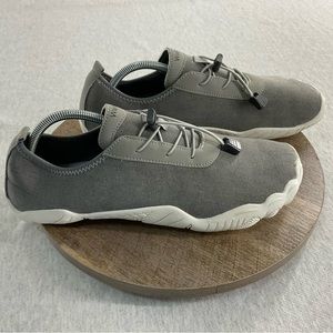 WAJIN BAREFOOT MINIMALIST MEN’S SNEAKERS  ZERO DROP SOLE COLOR: LIGHT GRAY